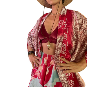 Silk Duster from India